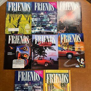 Lot of 8 Vintage Friends‎ Magazine Chevy 1988-1989